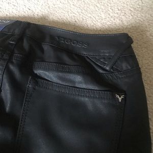 Vigoss Faux Leather Jeans